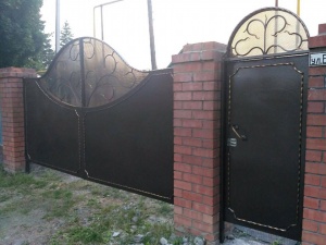Кованые ворота art-3
